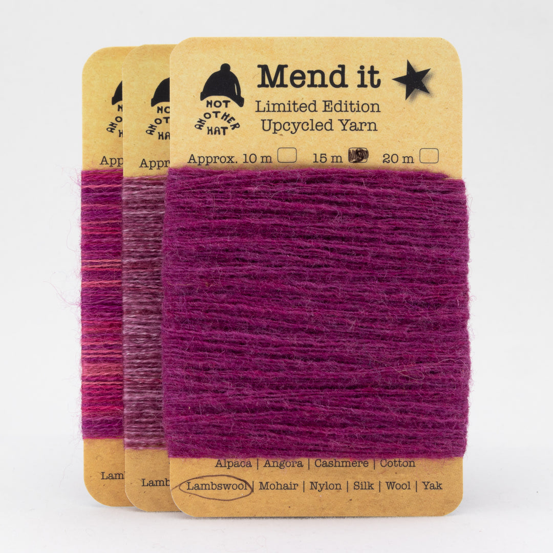 Mend it – limited-edition upcycled mending yarn