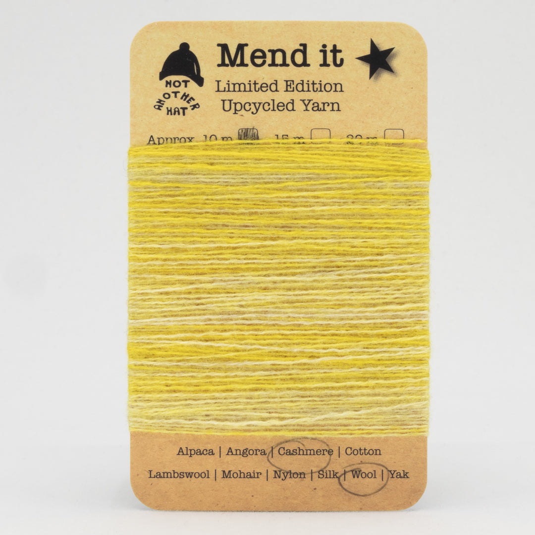 Mend it – limited-edition upcycled mending yarn