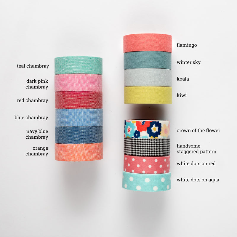 Nuno Deco tape – iron-on fabric tape for patching