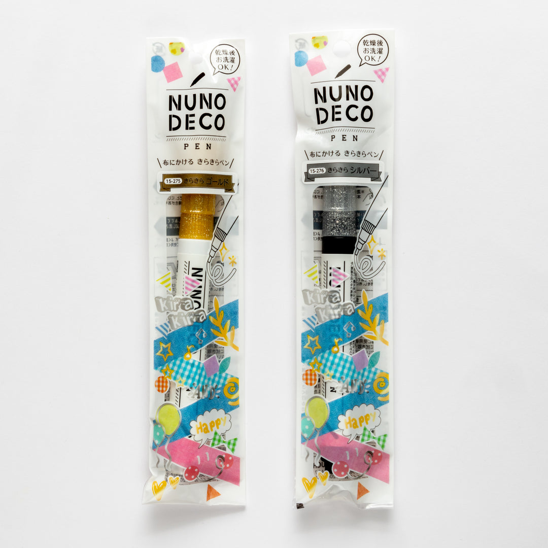 Nuno Deco pen – sparkly fabric marker for covering stains