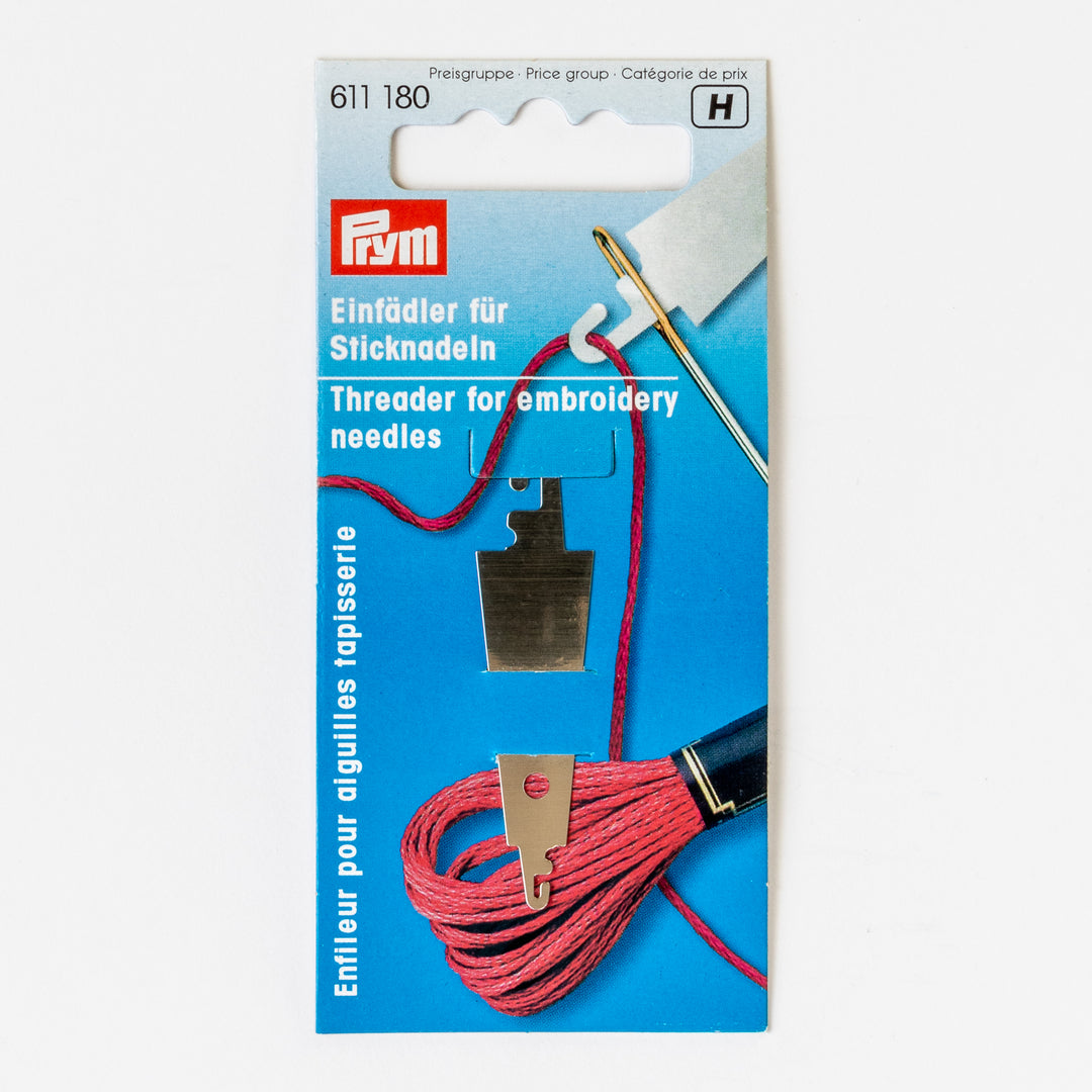 Prym needle threader for embroidery, sashiko, tapestry & darning needles