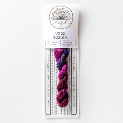 Cottage Garden Threads hand-dyed embroidery thread