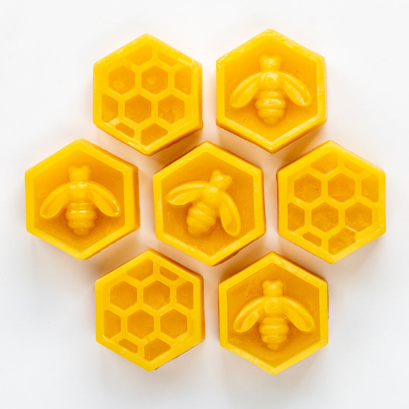 Rooftop Honey beeswax block