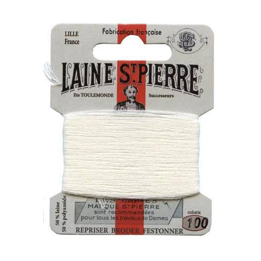 Laine Saint-Pierre mending wool – 10m card