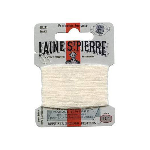 Laine Saint-Pierre mending wool – 10m card