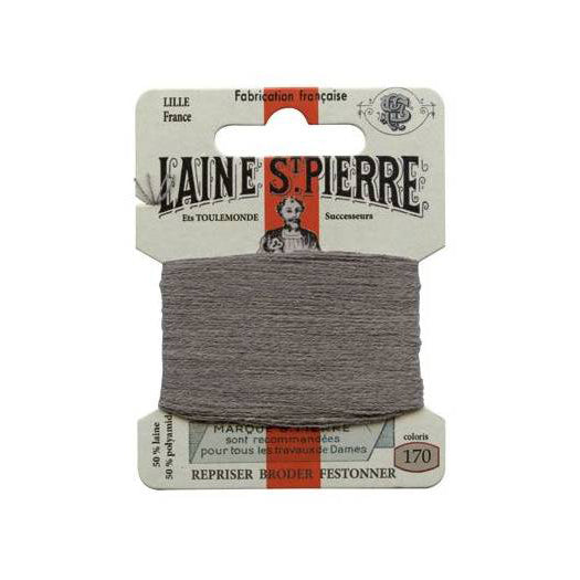 Laine Saint-Pierre mending wool – 10m card