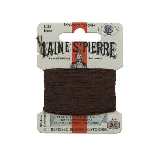 Laine Saint-Pierre mending wool – 10m card