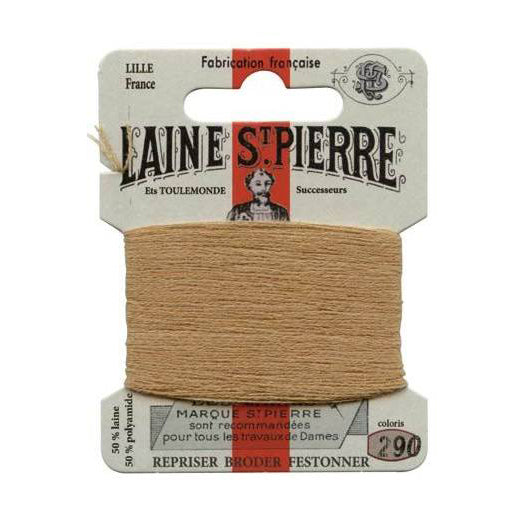 Laine Saint-Pierre mending wool – 10m card