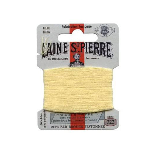 Laine Saint-Pierre mending wool – 10m card