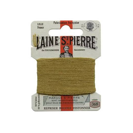 Laine Saint-Pierre mending wool – 10m card