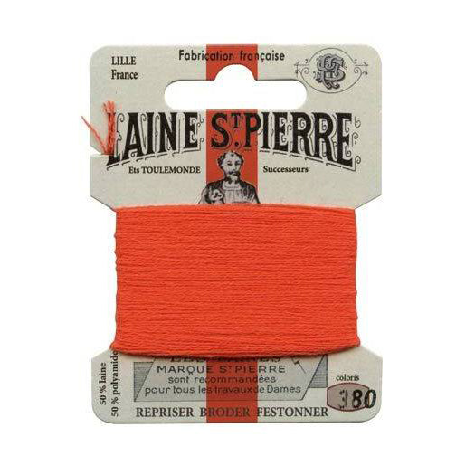 Laine Saint-Pierre mending wool – 10m card