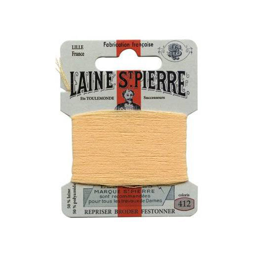 Laine Saint-Pierre mending wool – 10m card