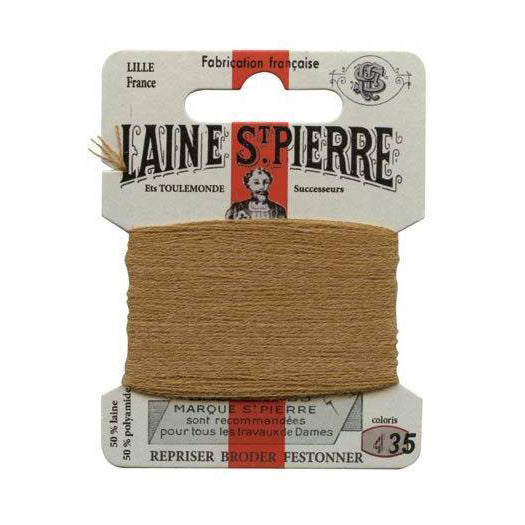 Laine Saint-Pierre mending wool – 10m card