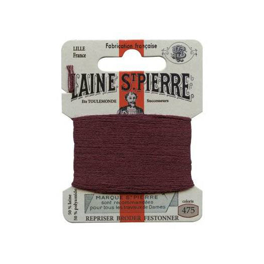 Laine Saint-Pierre mending wool – 10m card