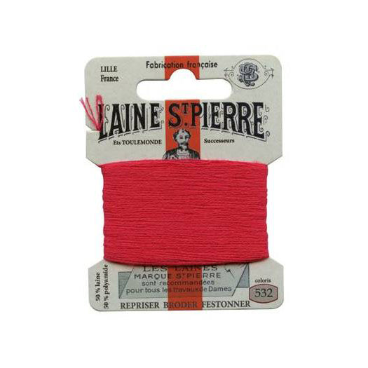 Laine Saint-Pierre mending wool – 10m card