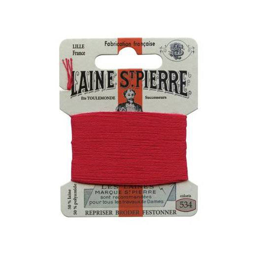 Laine Saint-Pierre mending wool – 10m card