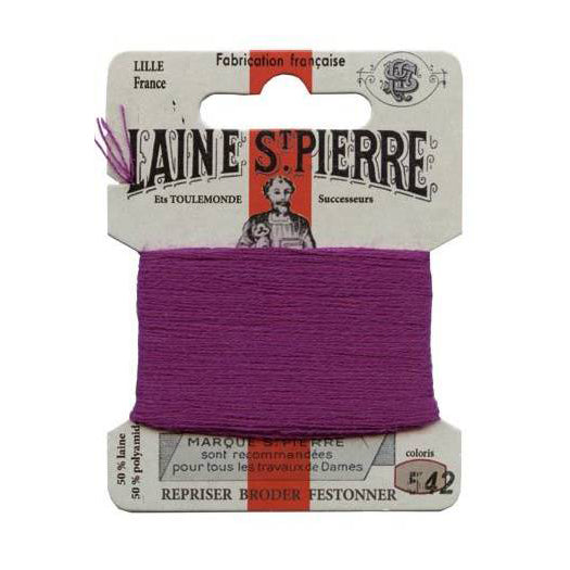 Laine Saint-Pierre mending wool – 10m card