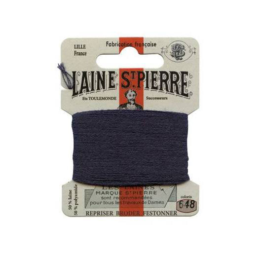 Laine Saint-Pierre mending wool – 10m card