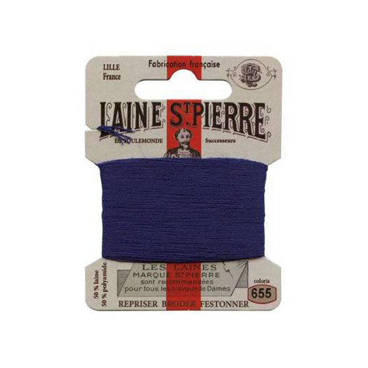 Laine Saint-Pierre mending wool – 10m card