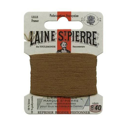 Laine Saint-Pierre mending wool – 10m card