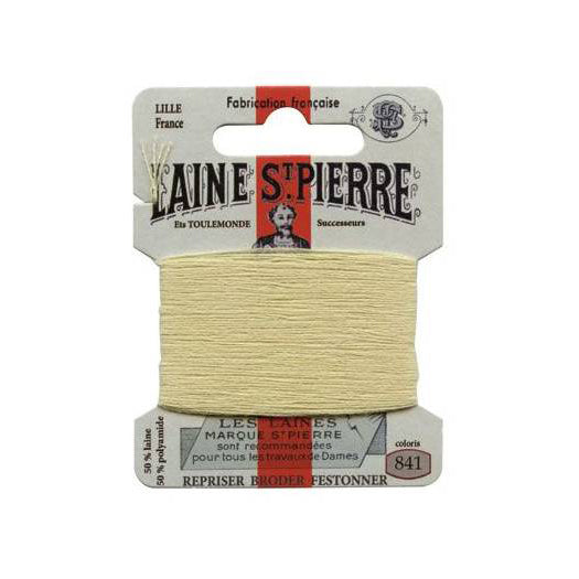 Laine Saint-Pierre mending wool – 10m card