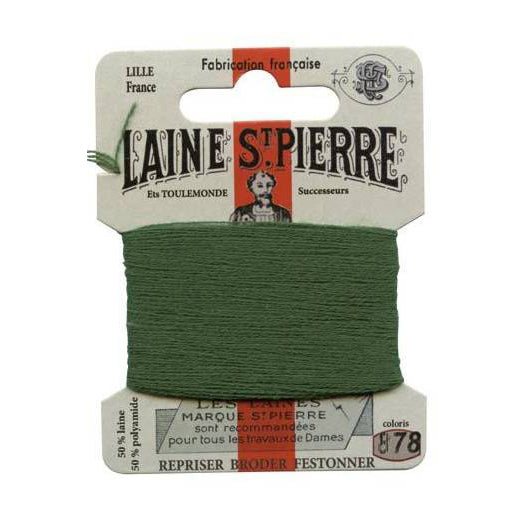 Laine Saint-Pierre mending wool – 10m card