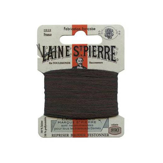 Laine Saint-Pierre mending wool – 10m card