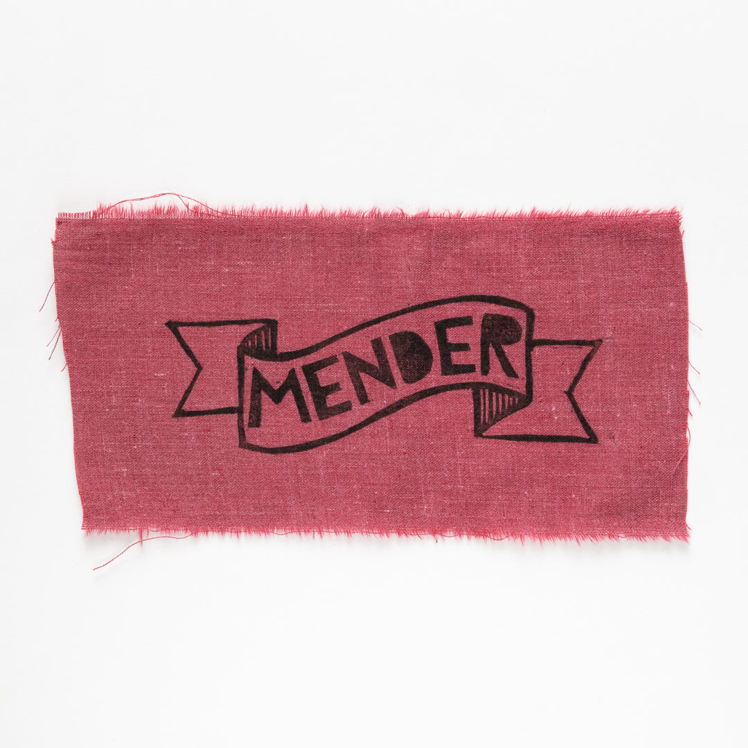 MENDER patches – handmade by Addie Best Studio