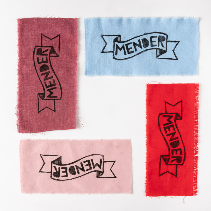 MENDER patches – handmade by Addie Best Studio