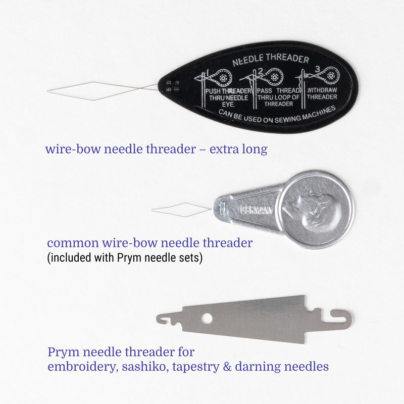Wire-bow needle threader – extra-long